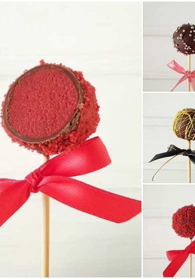 Торт на свадьбу Кейкпопс (S117217) - Домашняя кондитерская Sweet Pear