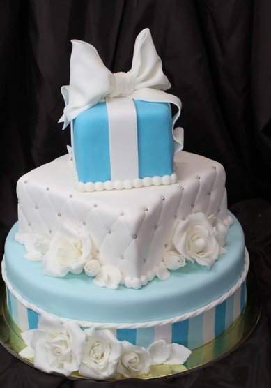 Свадебный торт К86688 - Компания Кондитерская Золотая классика