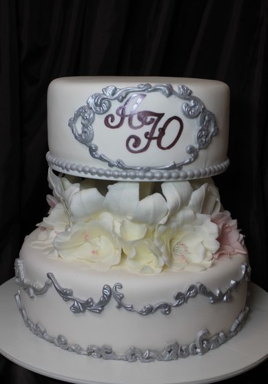 Свадебный торт К86692 - Компания Кондитерская Золотая классика