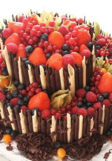 Торт на свадьбу К86703 - Компания Кондитерская Золотая классика